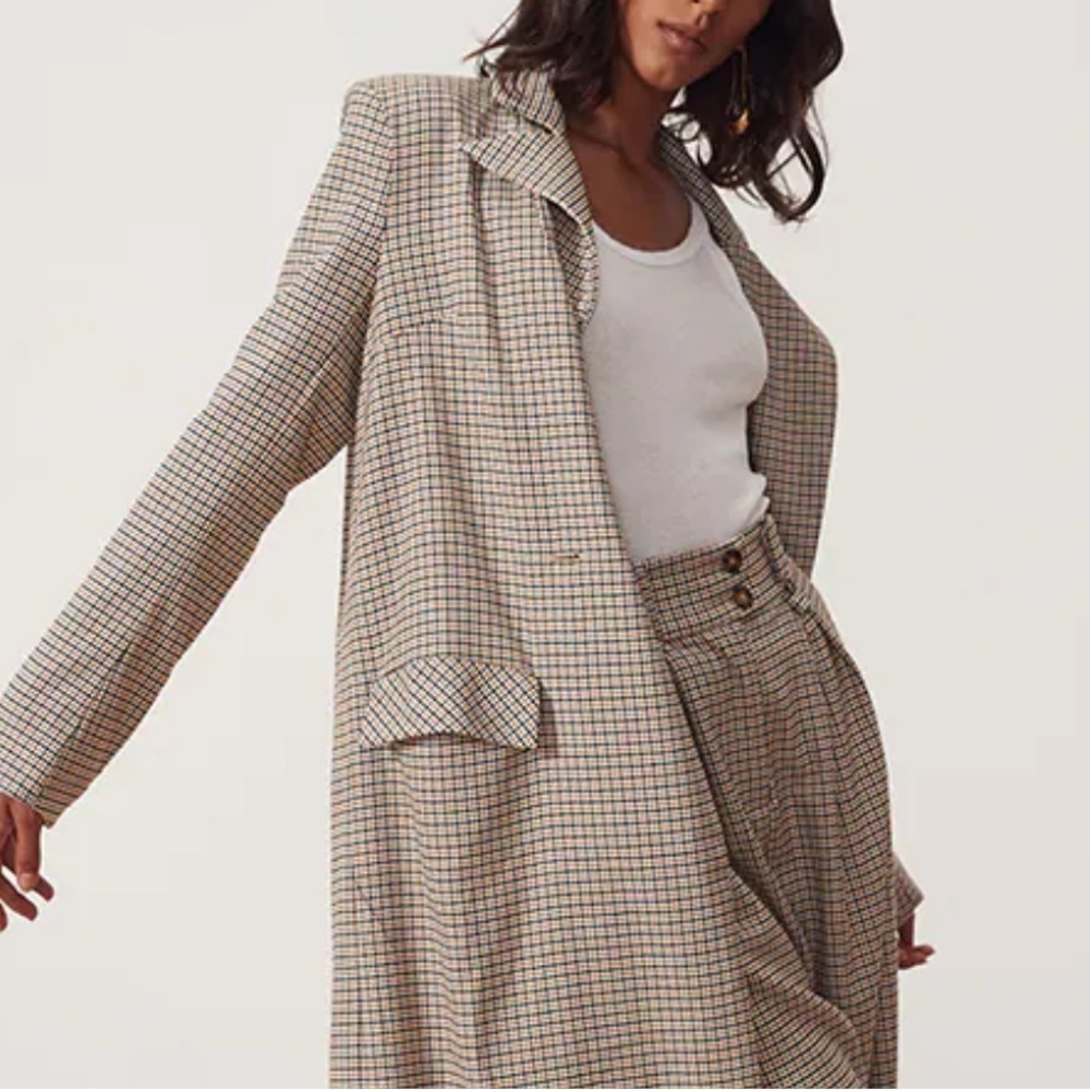Song of Style Buffy Plaid Coat // Medium - Picture 8 of 15